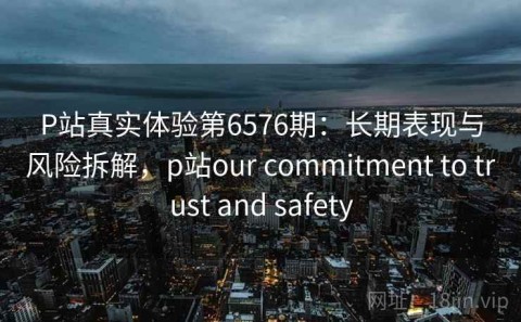 P站真实体验第6576期：长期表现与风险拆解，p站our commitment to trust and safety